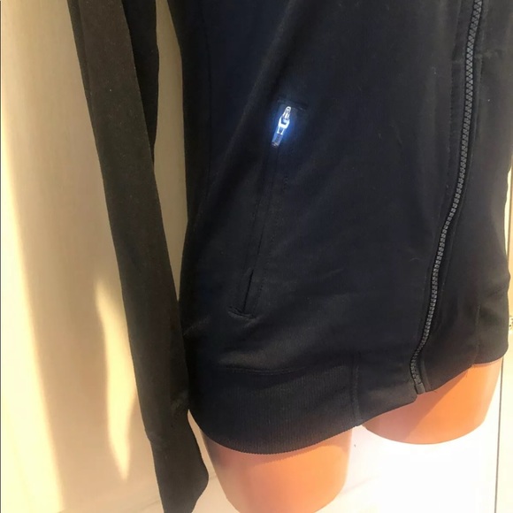 REEBOK Black Bomber Sport Jacket XS Extra Small - Picture 3 of 10